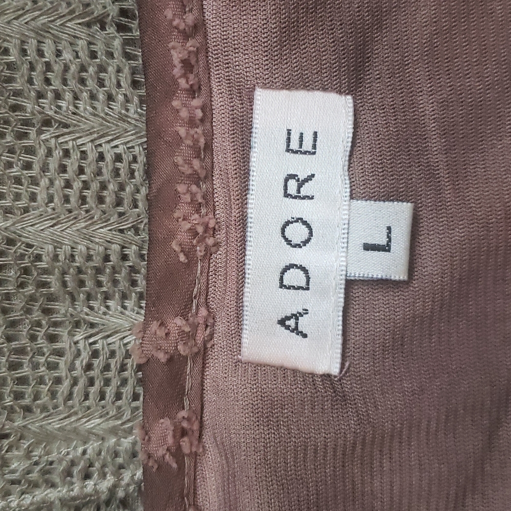 Adore Mixed Pattern Top Size L - image 5